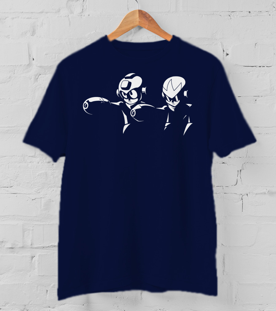 Mega Man Pulp Fiction Crossover T-Shirt