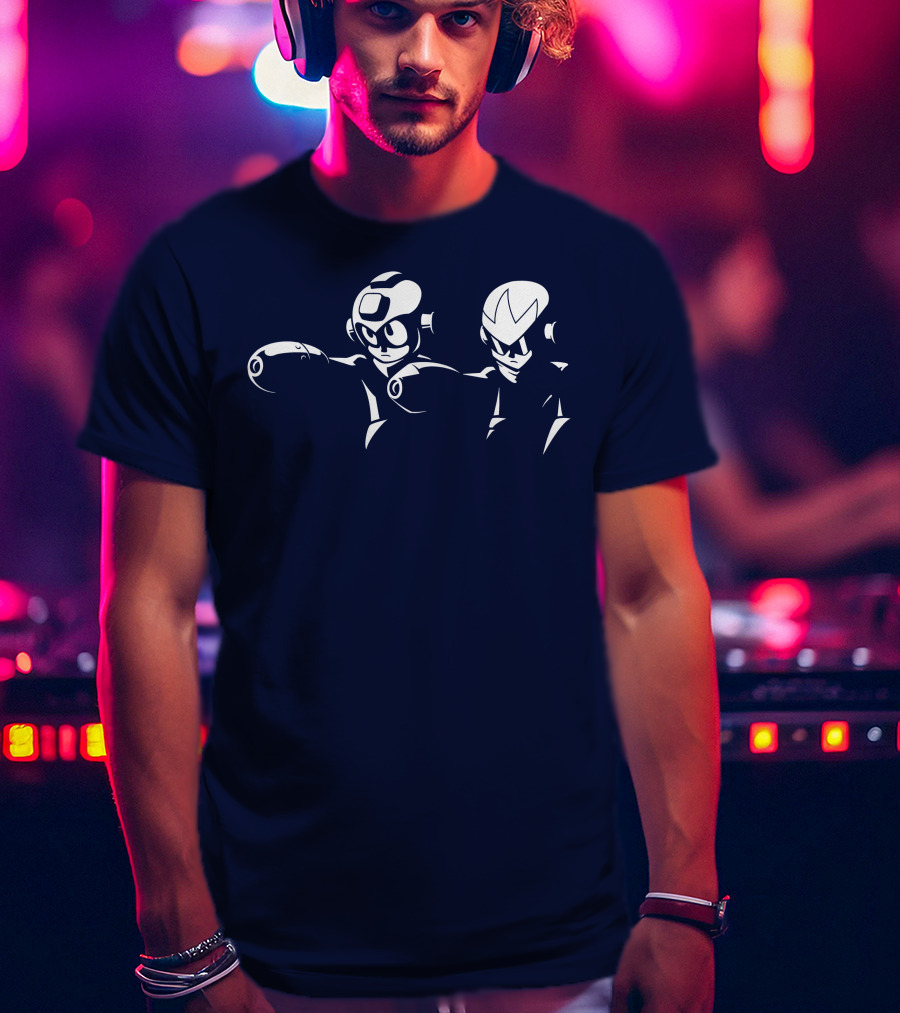 Mega Man Pulp Fiction Crossover T-Shirt