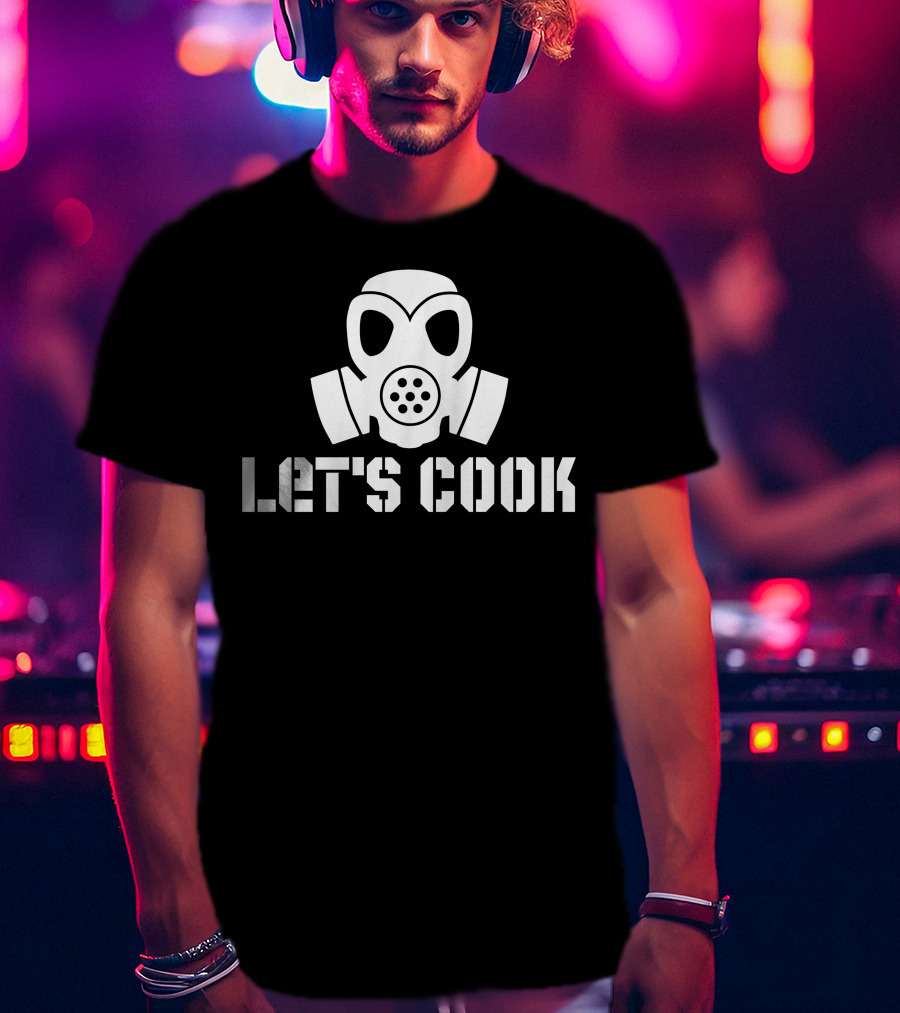 Let's Cook Gas Mask Breaking Bad T-Shirt
