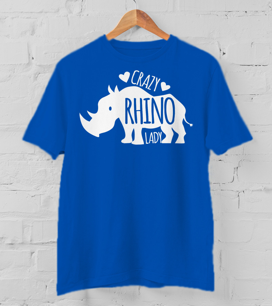 CRAZY RHINO LADY T-Shirt