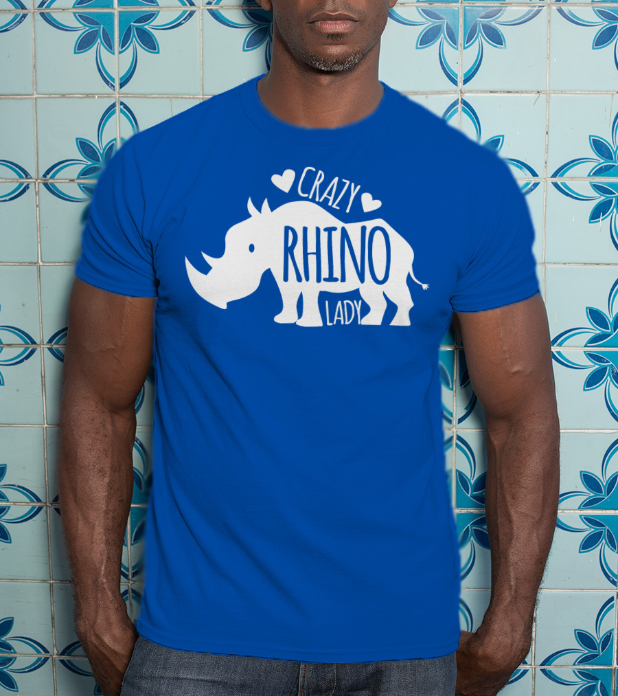 CRAZY RHINO LADY T-Shirt