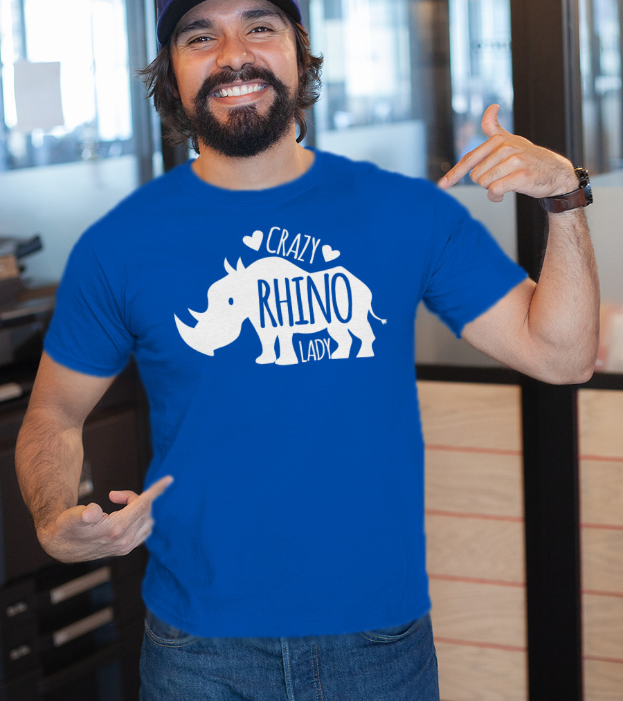 CRAZY RHINO LADY T-Shirt