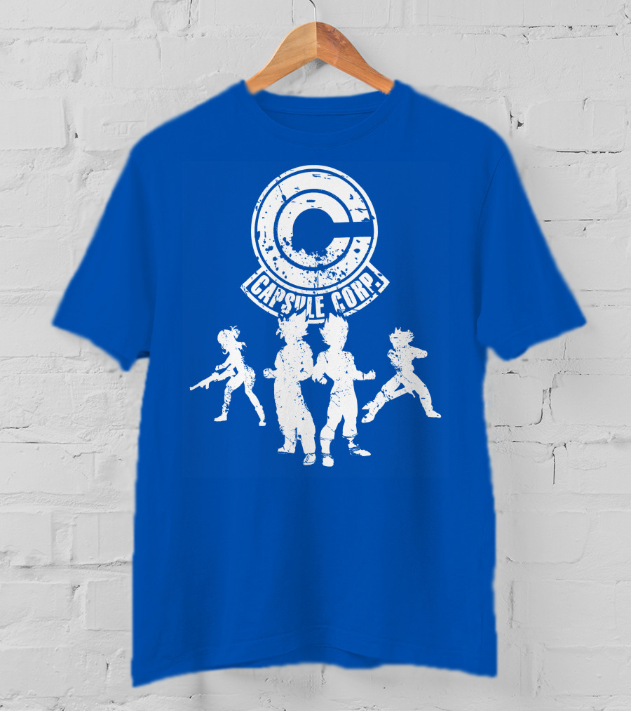 Capsule Corp Dragon Ball Z Characters T-Shirt