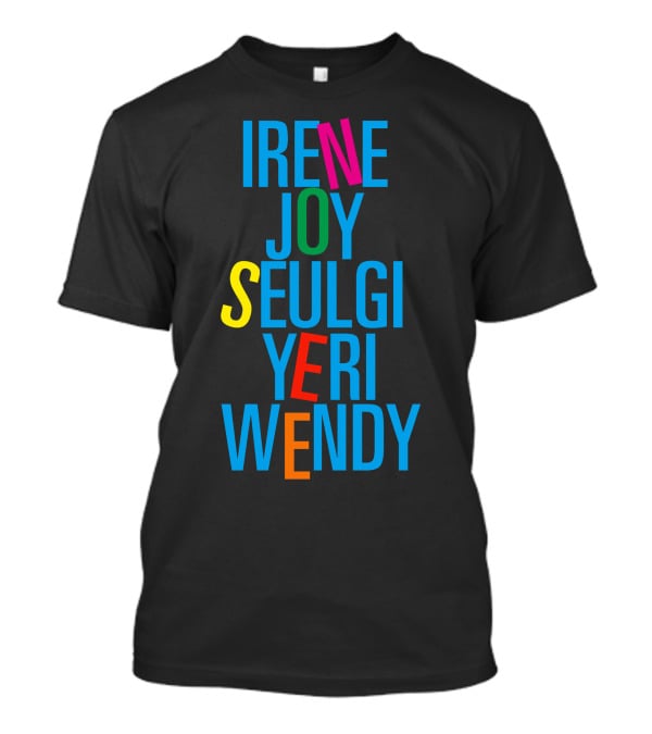 Irene Joy Seulgi Yeri Wendy Red Velvet T-Shirt