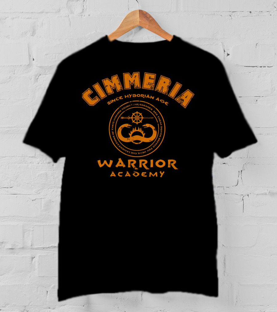 Cimmeria Warrior Academy Since Hyborian Age T-Shirt
