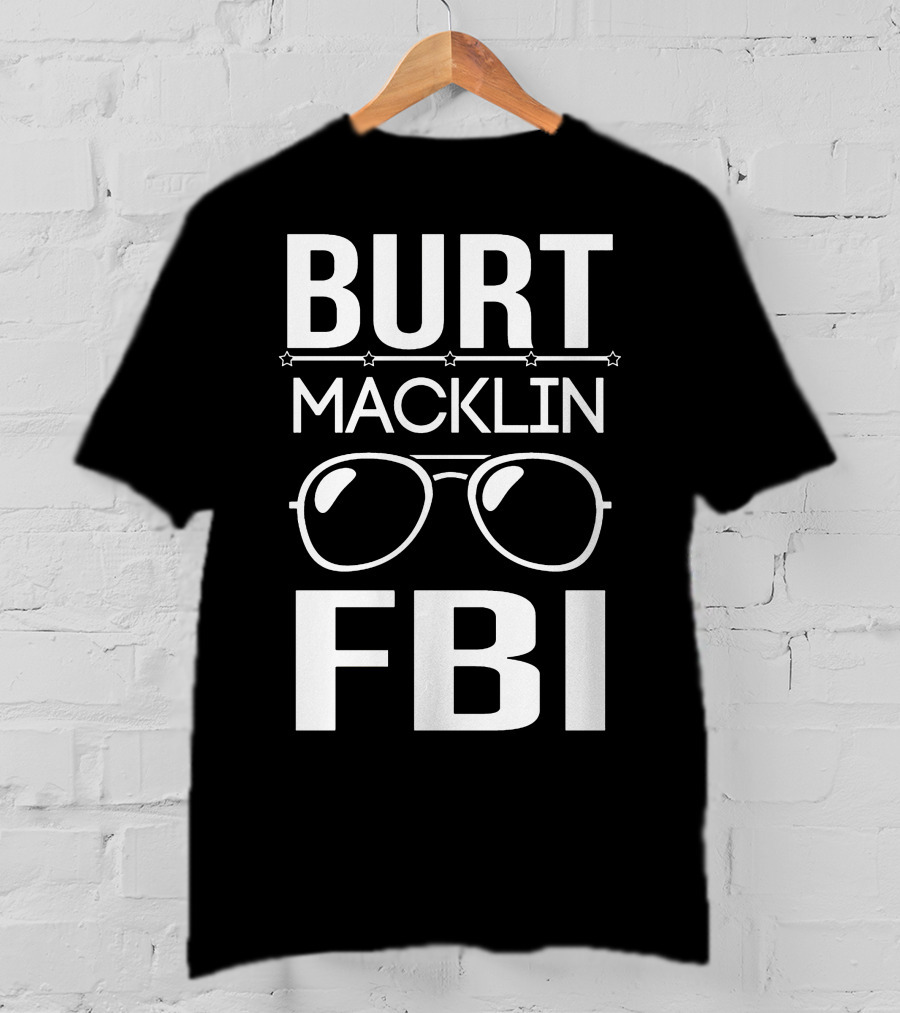 Burt Macklin FBI Sunglasses Stars T-Shirt