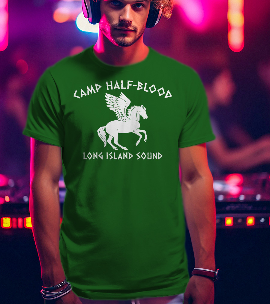 Camp Half Blood Pegasus Long Island Sound T-Shirt