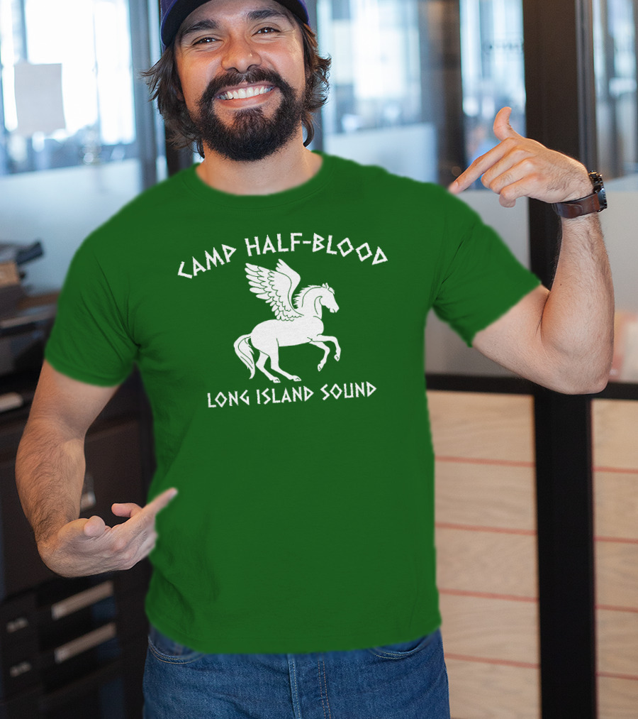 Camp Half Blood Pegasus Long Island Sound T-Shirt