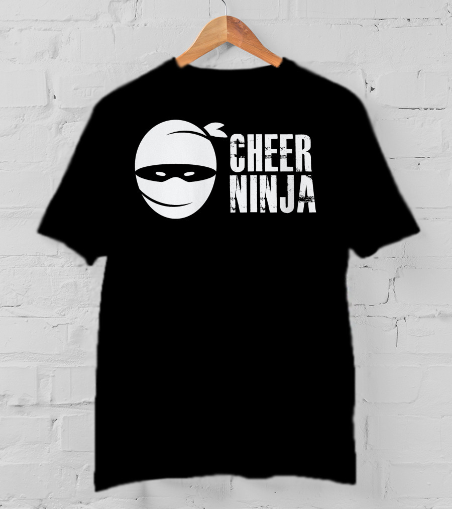 Cheer Ninja Masked Emblem T-Shirt