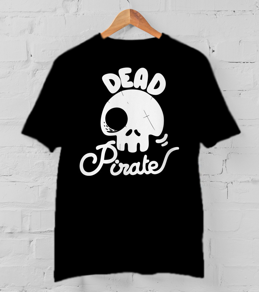 DEAD PIRATE Skull T-Shirt