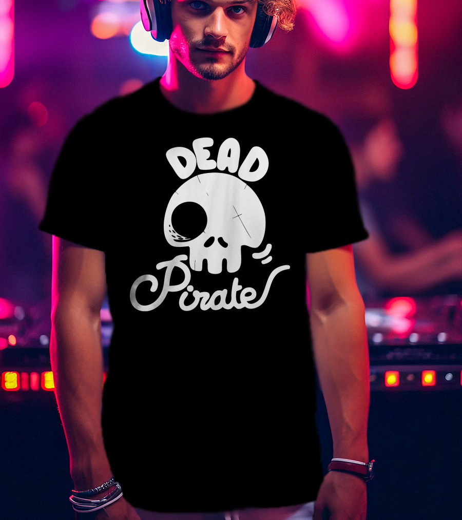 DEAD PIRATE Skull T-Shirt