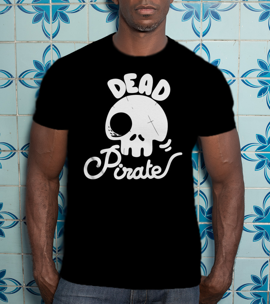 DEAD PIRATE Skull T-Shirt
