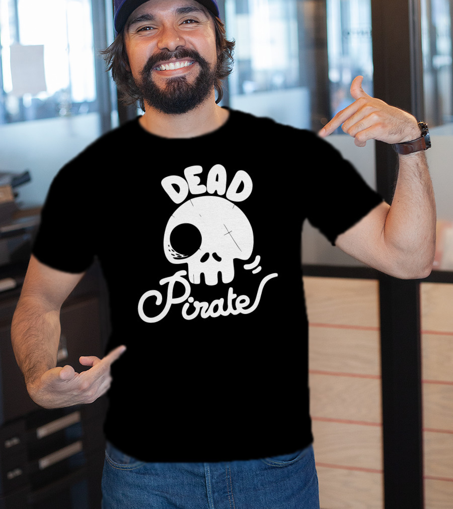 DEAD PIRATE Skull T-Shirt
