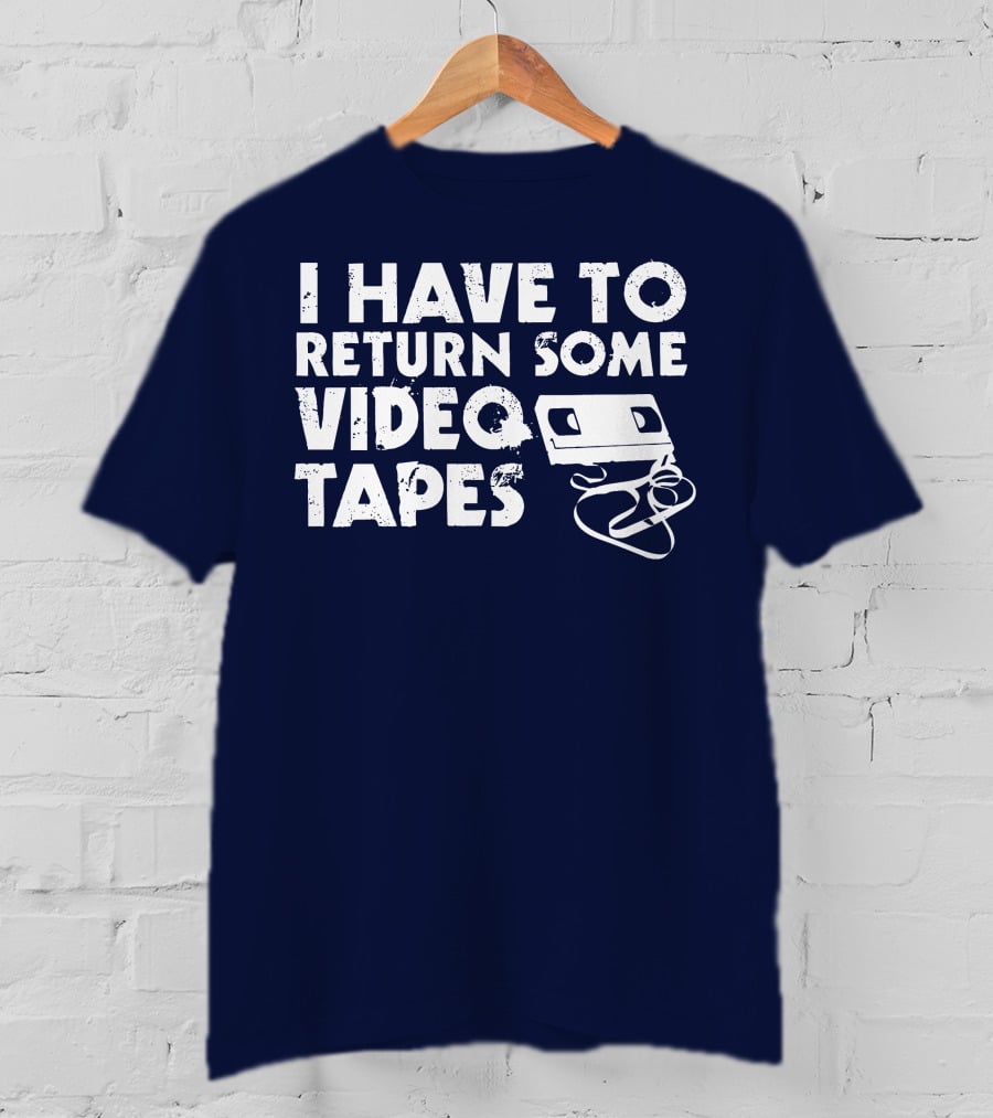 I Have To Return Some Video Tapes American Psycho T-Shirt