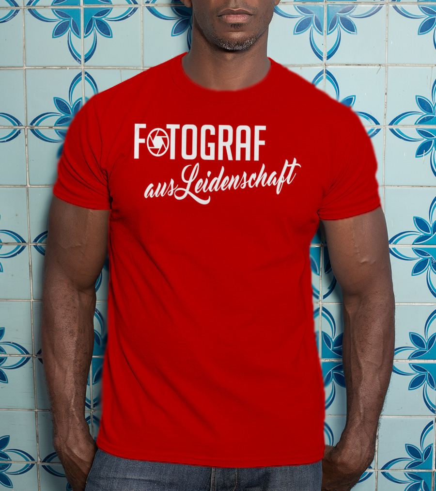 Fotograf Aus Leidenschaft Camera Lens Icon T-Shirt