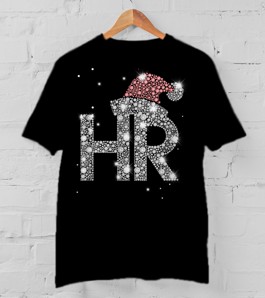 HR Santa Claus Christmas Human Resources T-Shirt