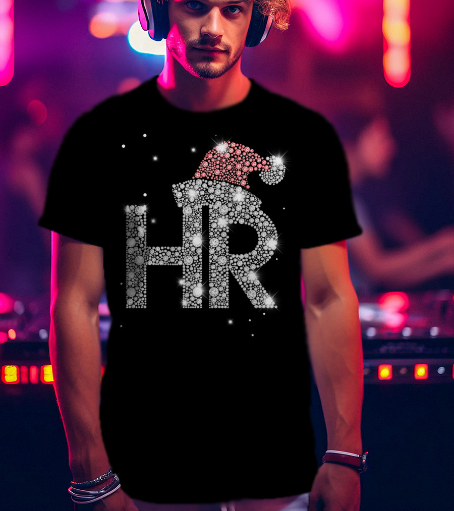 HR Santa Claus Christmas Human Resources T-Shirt