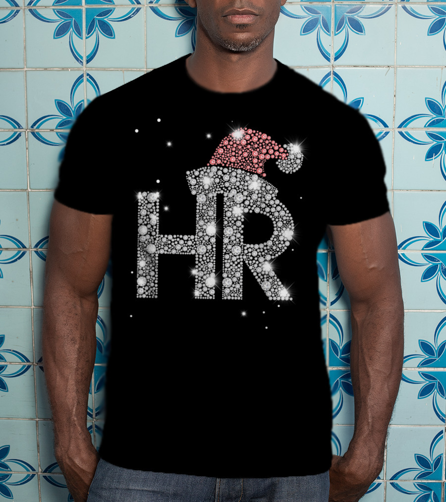 HR Santa Claus Christmas Human Resources T-Shirt
