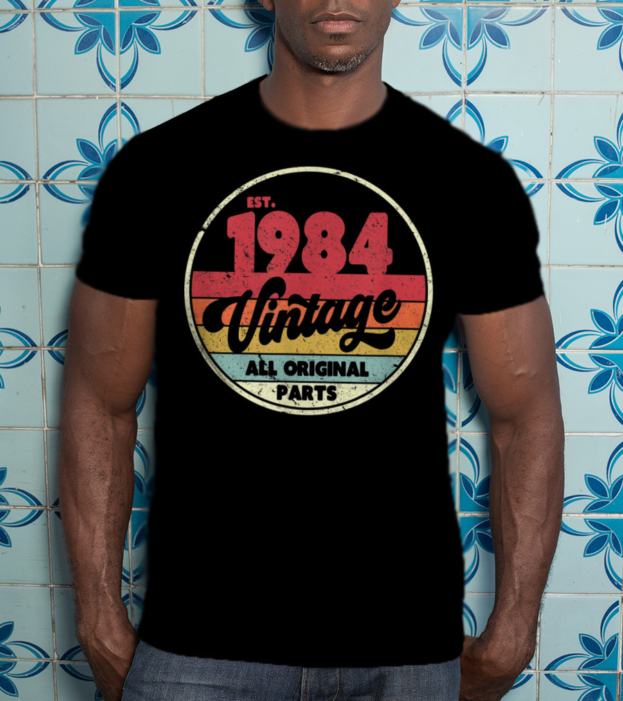 Est. 1984 Vintage All Original Parts T-Shirt