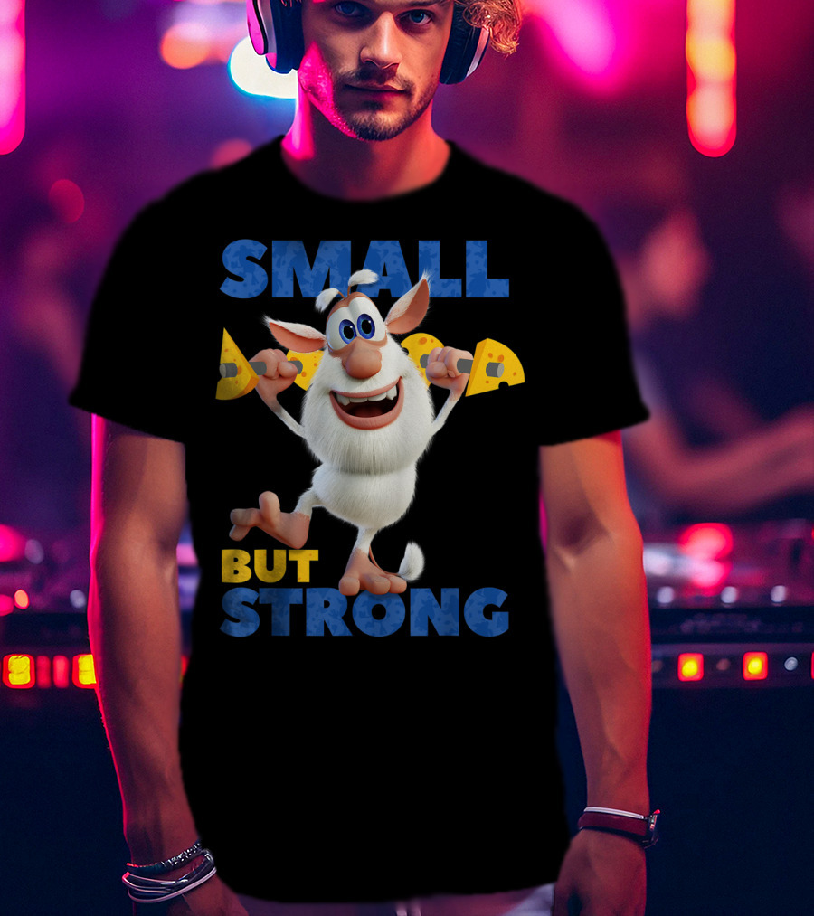 Booba Small But Strong Little Children Cheese Adventure T-Shirt