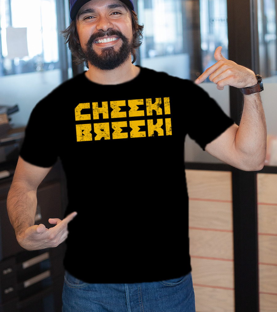 Cheeki Breeki Gopnik Slav Style Funny Gamer Retro T-Shirt