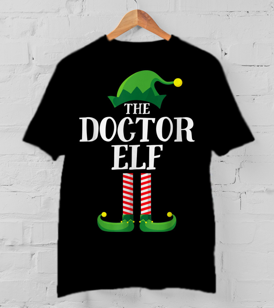 The Doctor Elf Christmas Family Group Matching T-Shirt