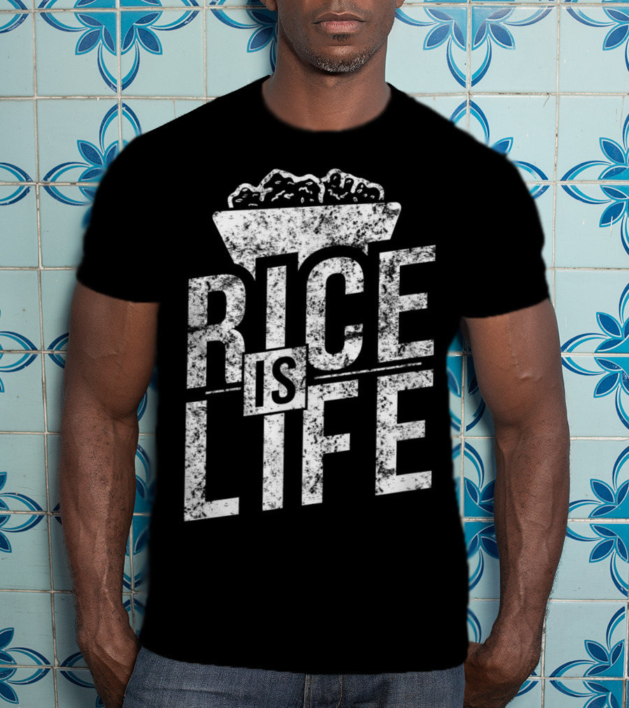 Filipino Bowl Of Rice Is Life T-Shirt