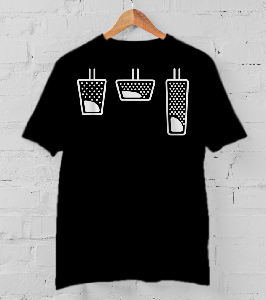Gas Brake Clutch Pedal JDM Race Car Drifting Icons T-Shirt