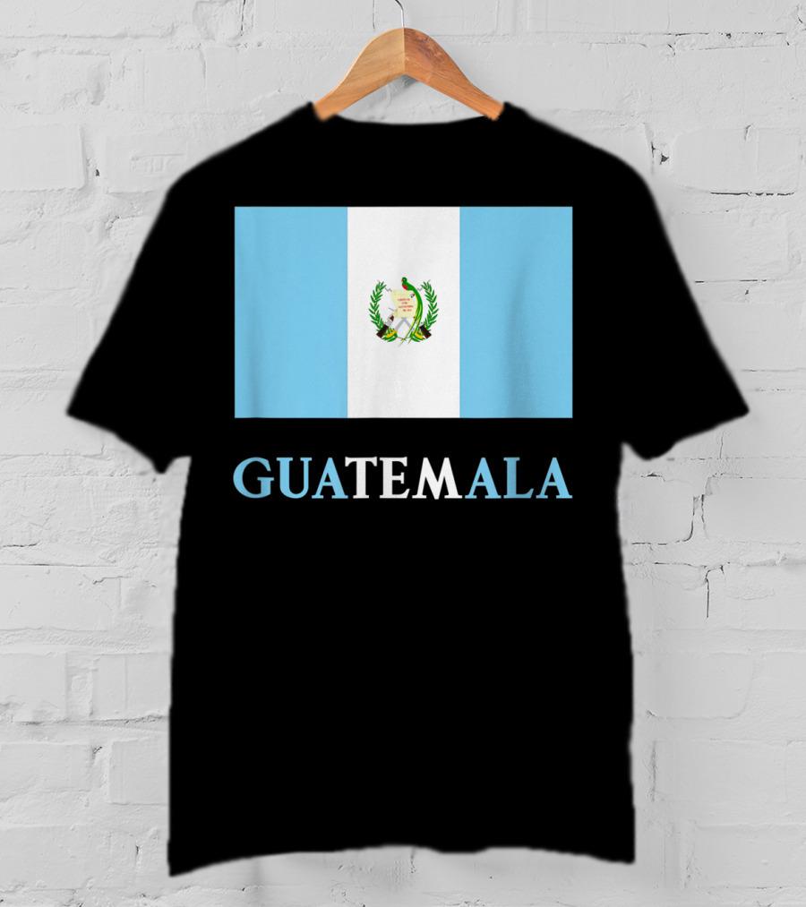 Guatemala Flag Bandera Guatemalteca Guatemala T-Shirt
