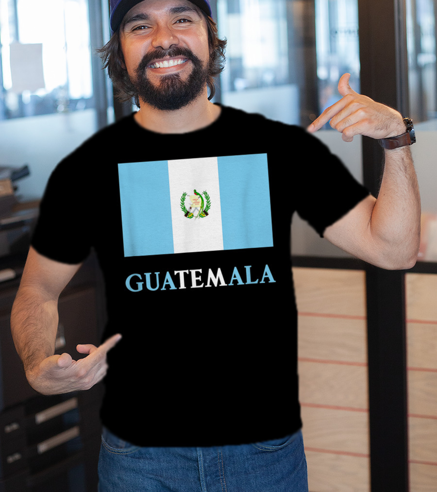 Guatemala Flag Bandera Guatemalteca Guatemala T-Shirt