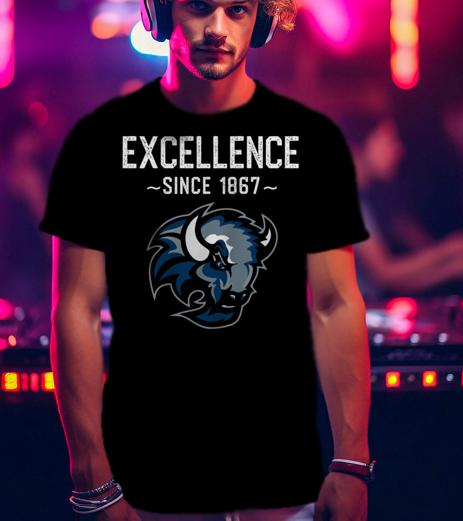 Excellence Since 1867 Bison Pride T-Shirt