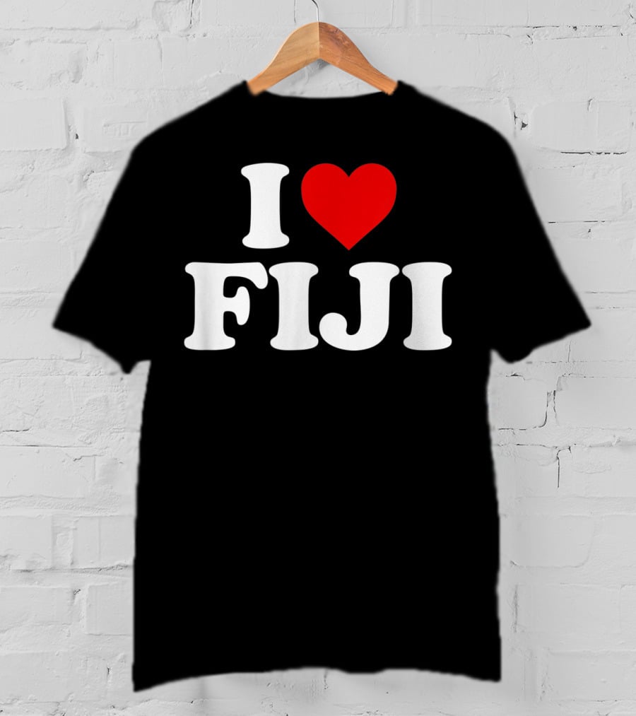 I Heart Fiji Love T-Shirt