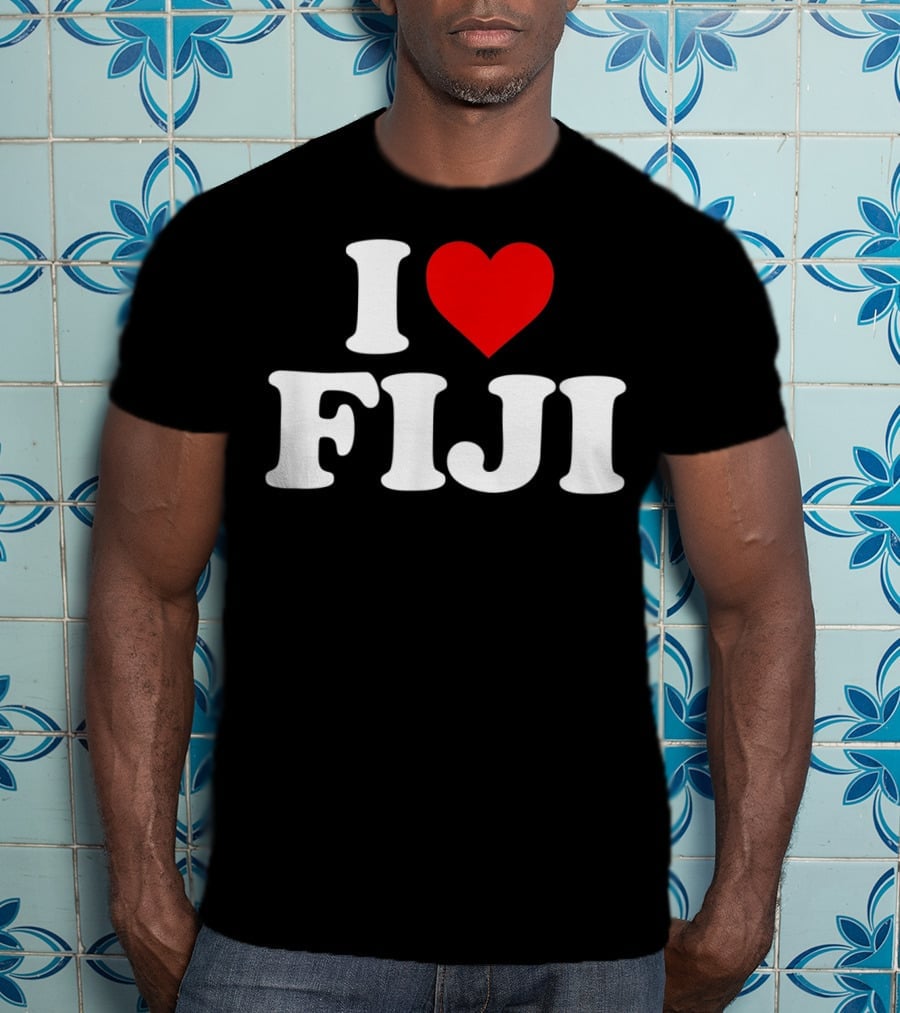 I Heart Fiji Love T-Shirt