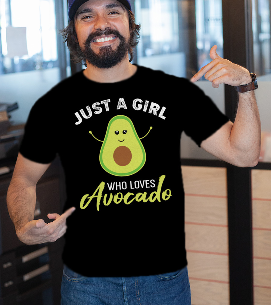 Just A Girl Who Loves Avocado T-Shirt