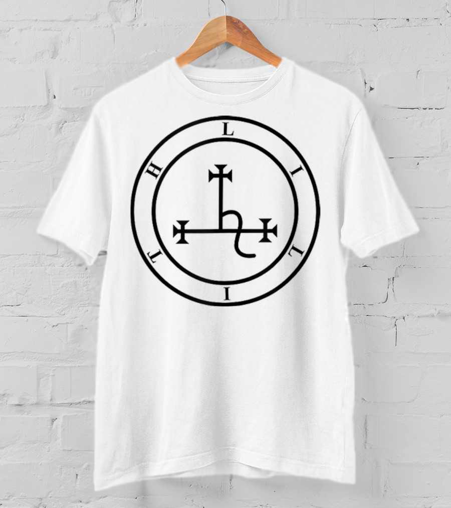 Lilith Sigil H I L I 72 Demon Goetia King Solomon T-Shirt