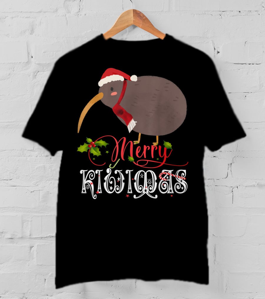 Merry Kiwi Christmas Family Matching T-Shirt