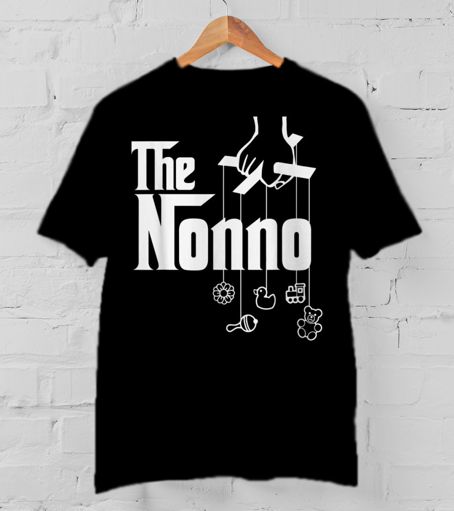 The Nonno Italian Grandpa Puppet Toys Baby Shower T-Shirt