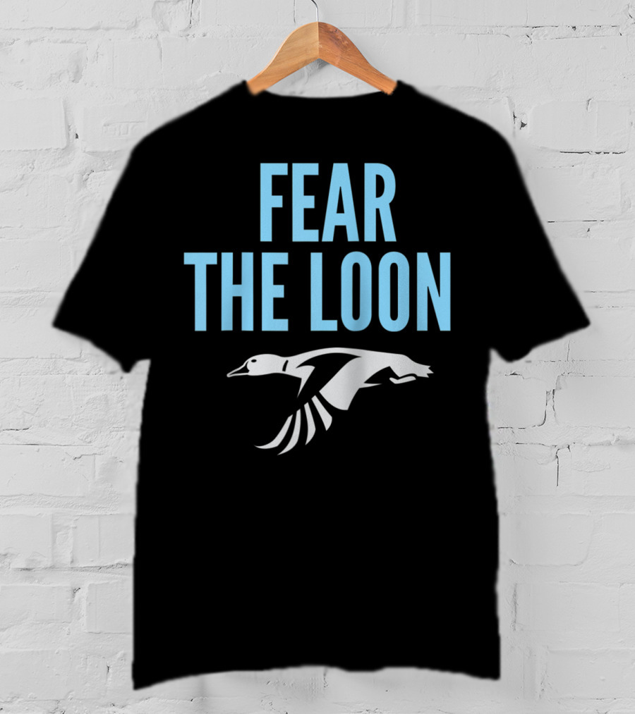 Minnesota Soccer Fear The Loon FC Bird Emblem T-Shirt