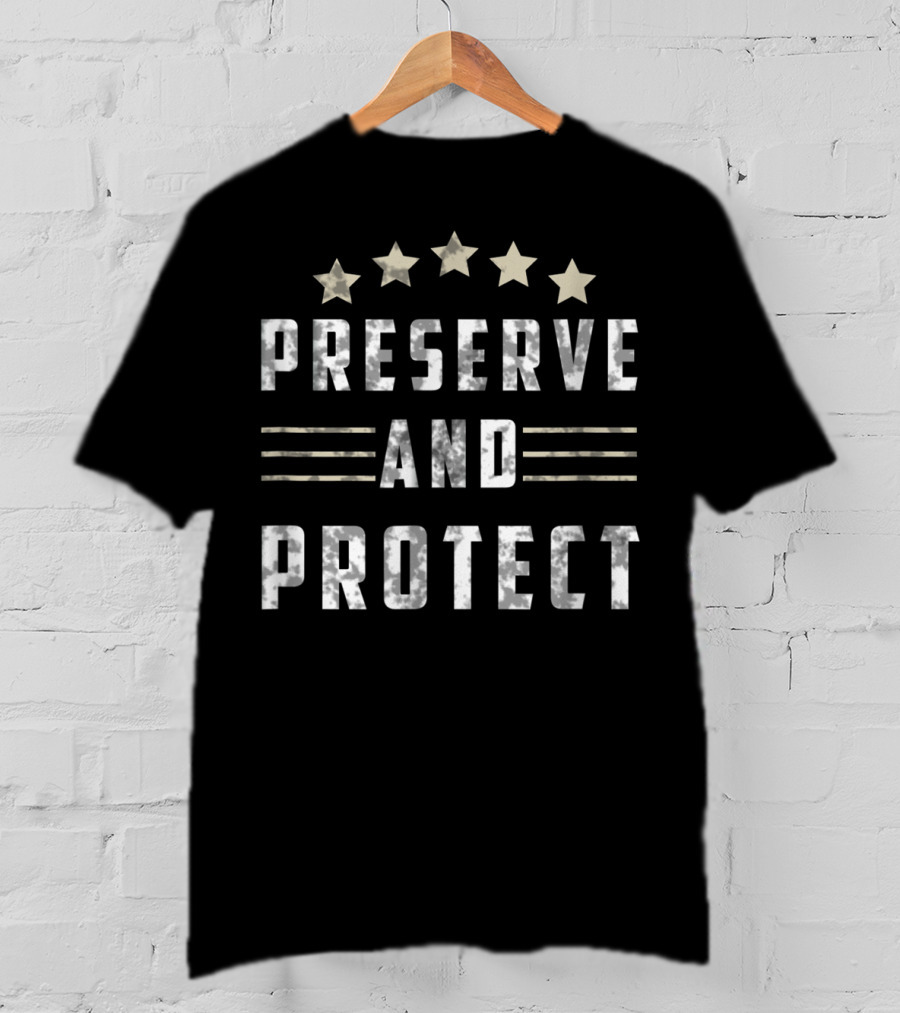Preserve And Protect Five Stars National Park T-Shirt