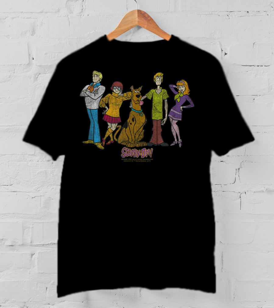 Scooby-Doo Mystery Inc. Classic Characters Animation T-Shirt