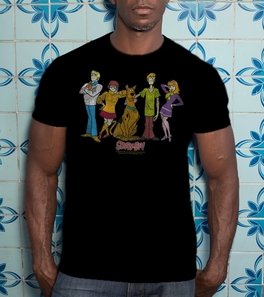 Scooby-Doo Mystery Inc. Classic Characters Animation T-Shirt