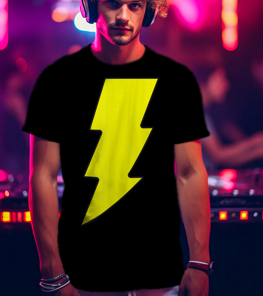 Shazam Lightning Bolt T-Shirt