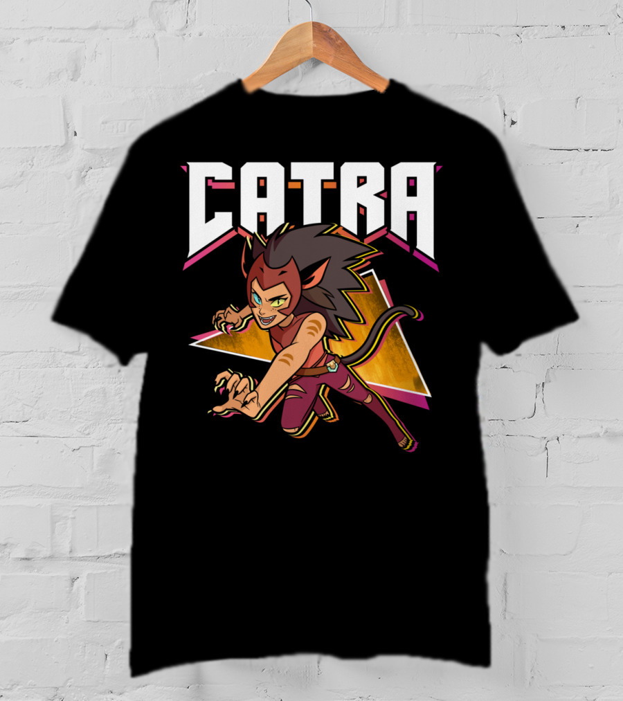 Catra Character Art From She-Ra And The Princesses Of Power Series T-Shirt