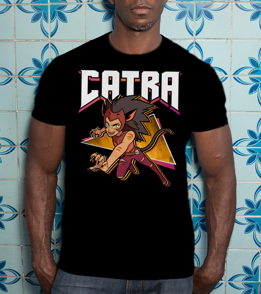 Catra Character Art From She-Ra And The Princesses Of Power Series T-Shirt