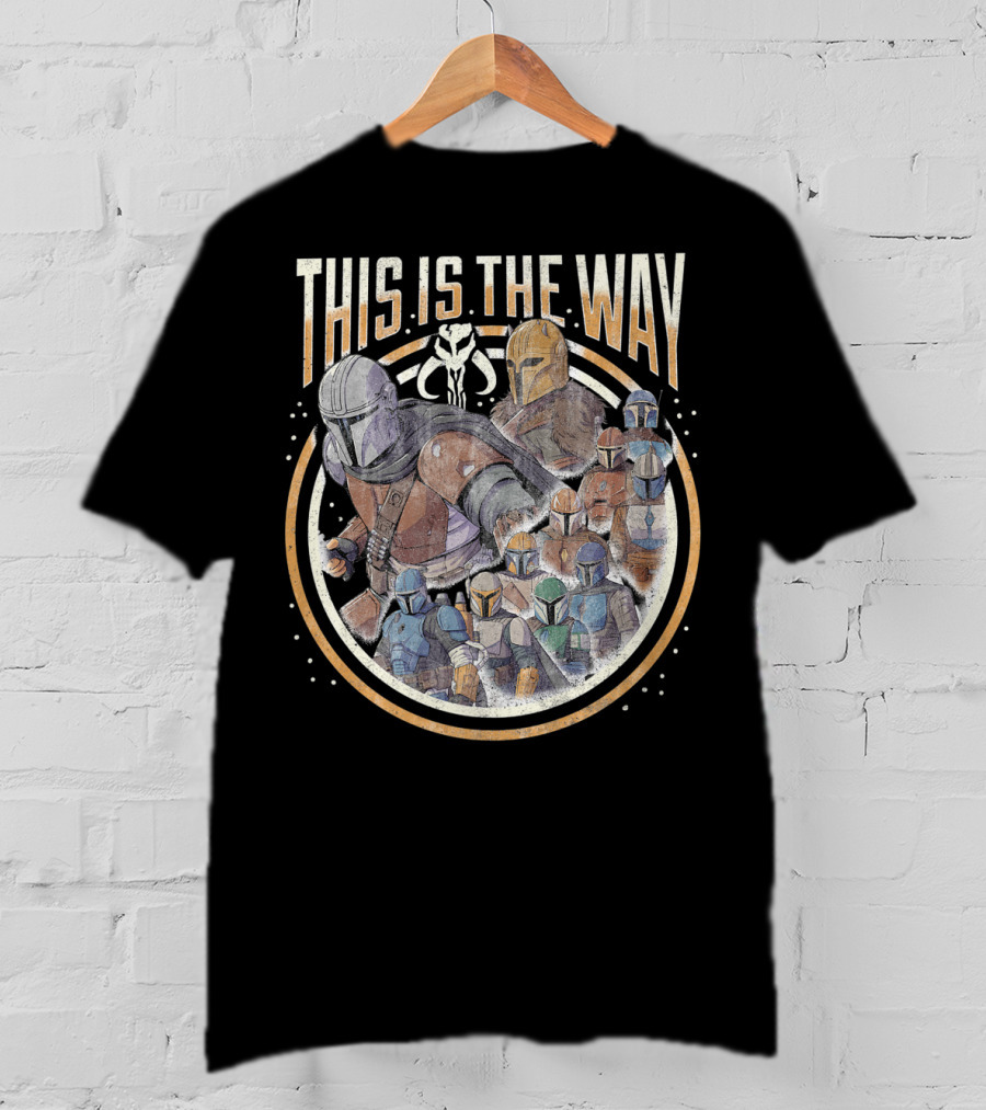 This Is The Way Mandalorian Group Shot Star Wars T-Shirt
