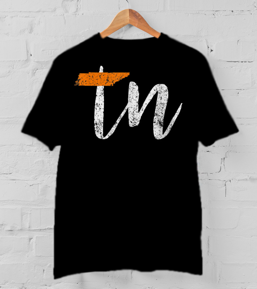 Tennessee State Flag Orange White TN Home T-Shirt
