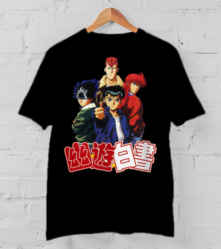 Yuyu Hakusho Anime Team Characters T-Shirt