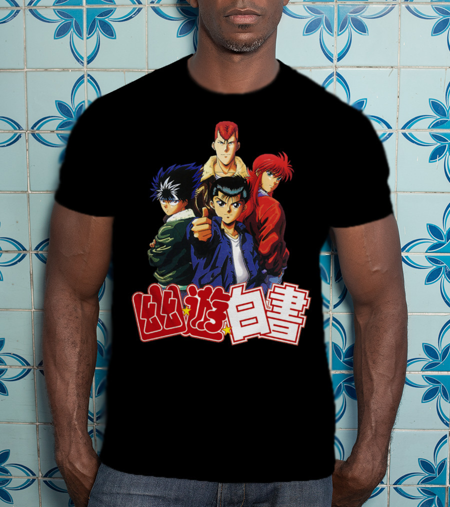 Yuyu Hakusho Anime Team Characters T-Shirt