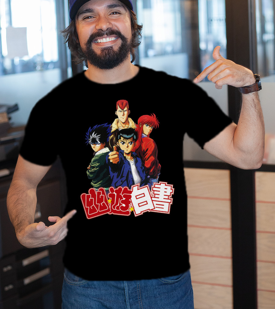 Yuyu Hakusho Anime Team Characters T-Shirt