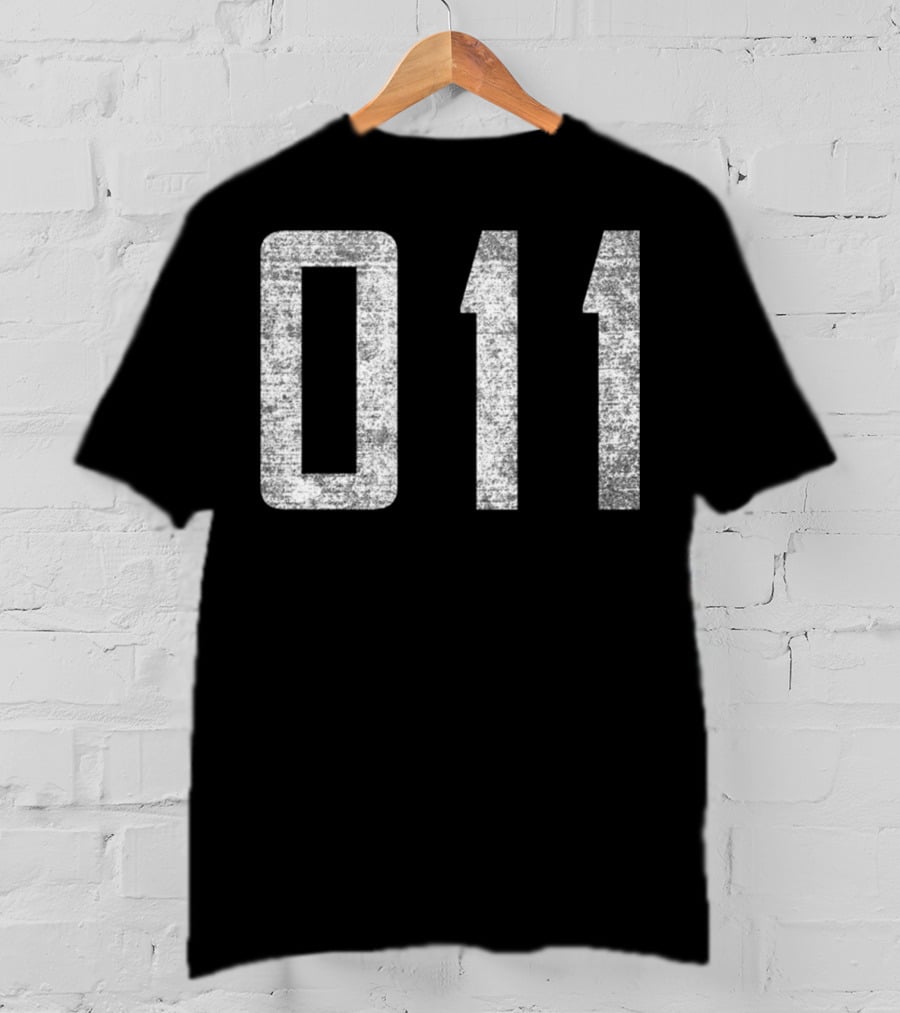 Stranger Things Distressed 011 Eleven T-Shirt